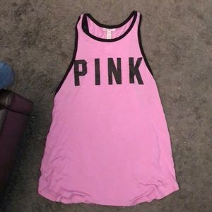 NWT Pink VS Tank. Size Large